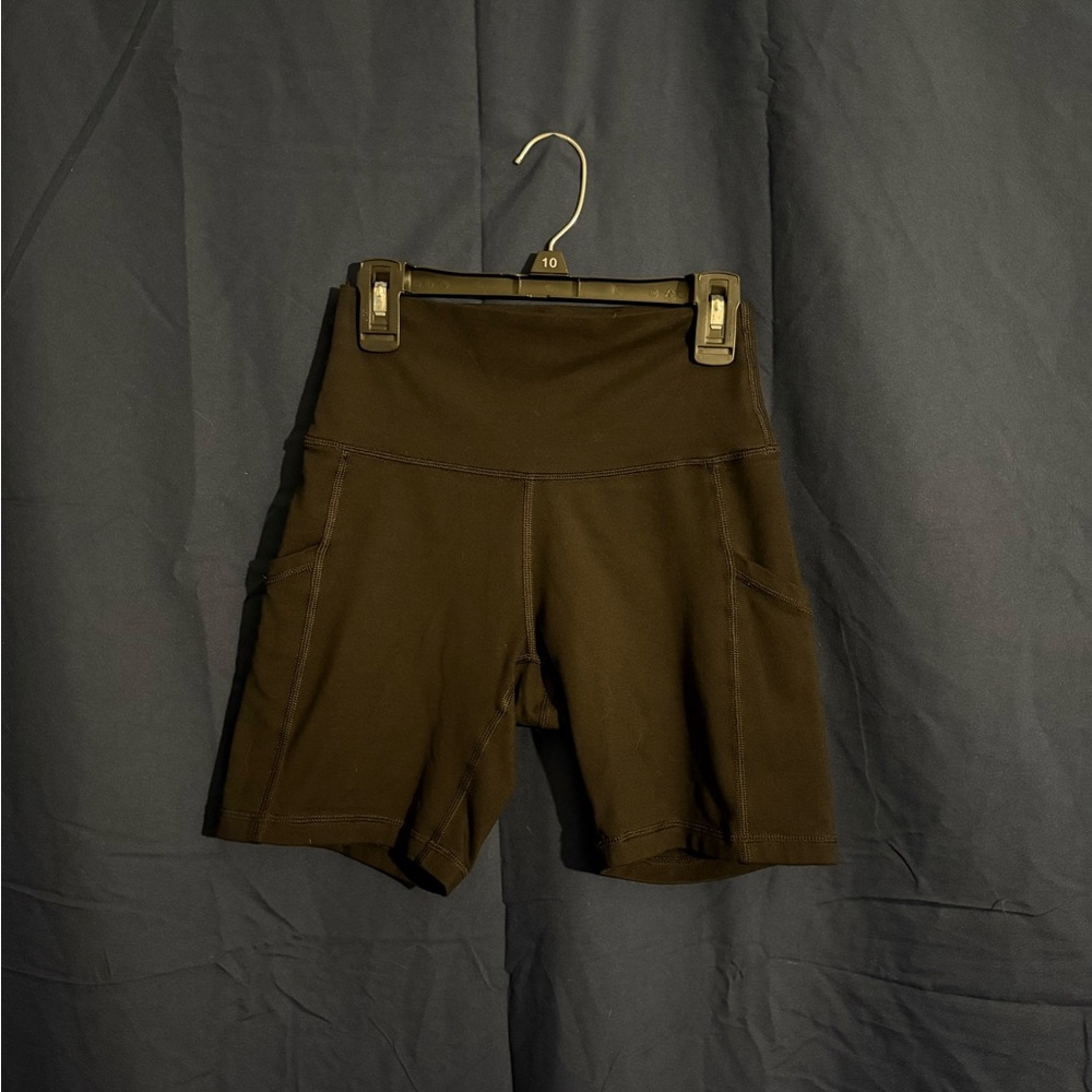 Aerie Women's Black Bike Shorts